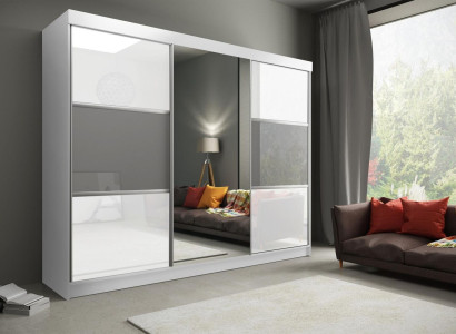 Design High Gloss Clothes Cabinets Furniture Cabinets Modern Multipurpose Clothes Wardrobe